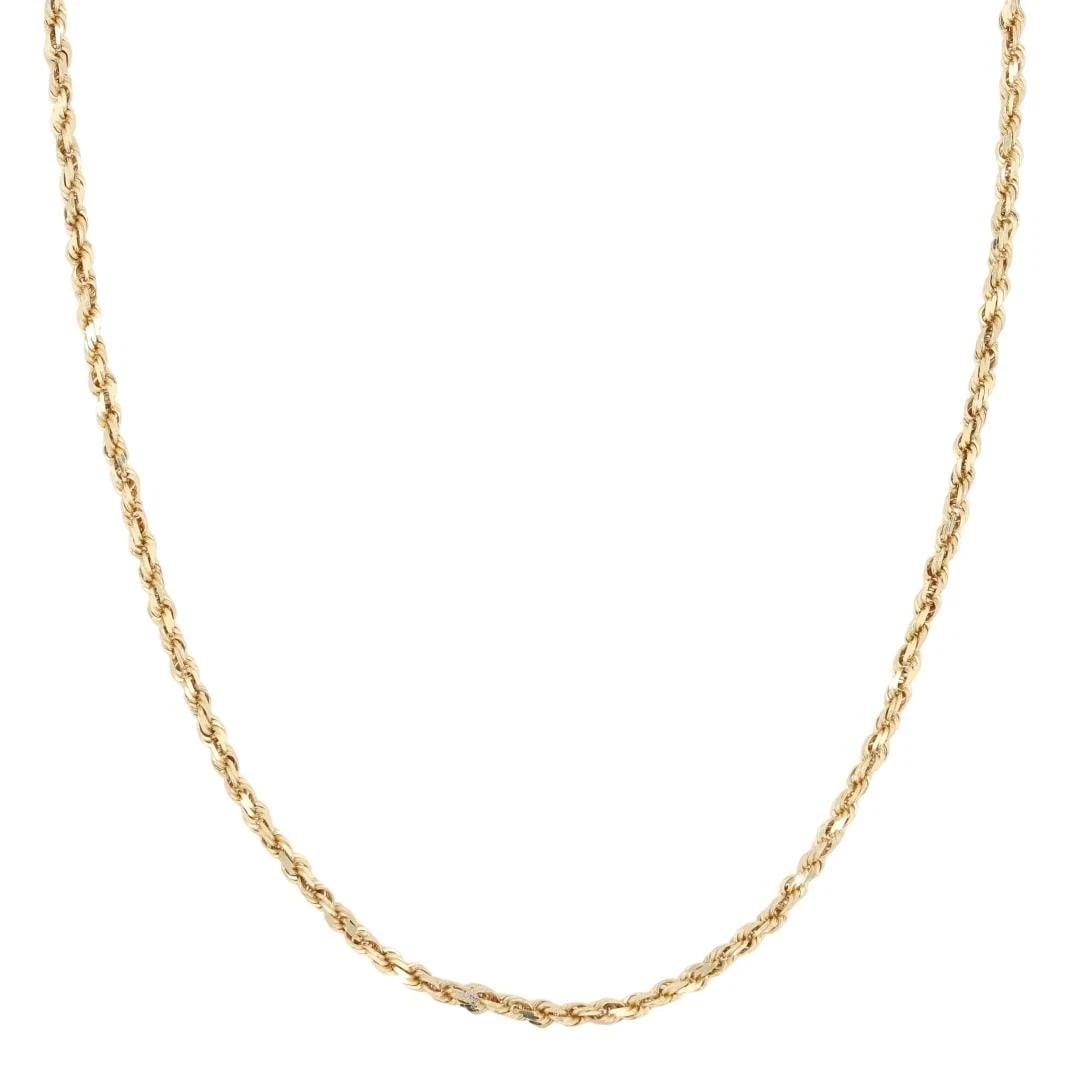 ROPE LINK CHAIN NECKLACE (1 of 5)