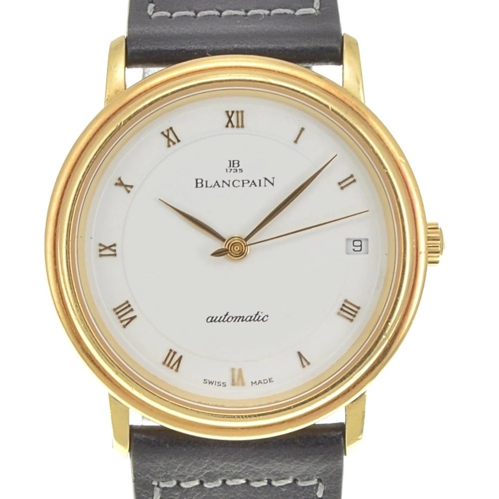 BLANCPAIN VILLERET EXTRA SLIM K18YG/LEATHER (1 of 8)