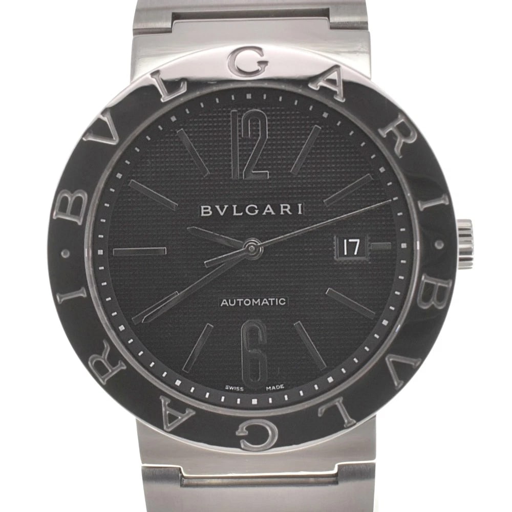 BVLGARI AUTO BLACK DIAL WATCH (1 of 5)