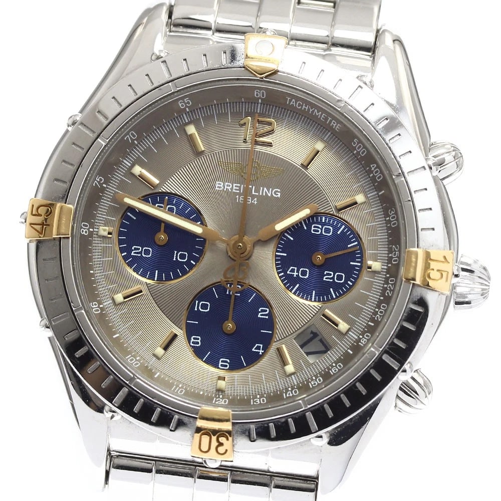 BREITLING CHRONO COCKPIT CHRONOGRAPH DATE AUTOMATIC WATCH: BREITLING Chrono cockpit Chronograph Date Automatic Watch Brand: BREITLING Type: Wristwatch Material: Band Material Stainless Steel, Case Material Stainless Steel Color: Band Color Silver, Case Col