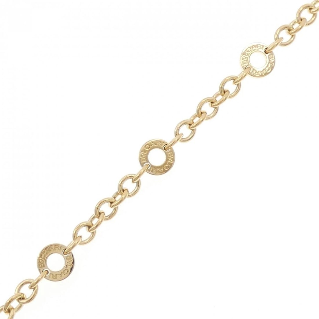 BVLGARI CHARM BRACELET BRACELET: BVLGARI Charm Bracelet Bracelet Brand: BVLGARI Type: Bracelet Material: 750 Yellow Gold, Color: None Size: 19cm ActualSize Max W: 8.2mm Accessories: None Accessories Notice: When purchasin