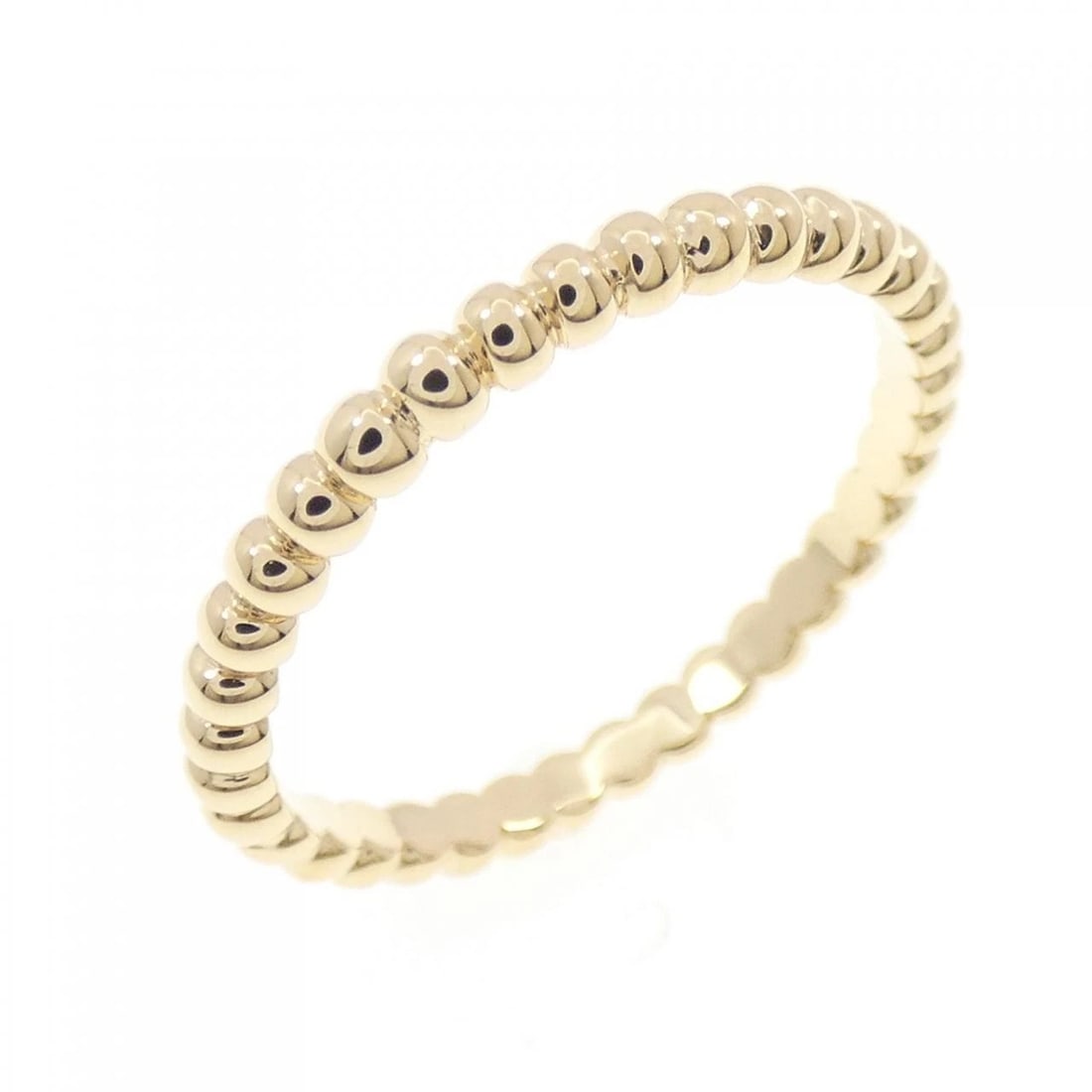 VAN CLEEF & ARPELS PERRELET RING: Van Cleef & Arpels PERRELET Ring Brand: Van Cleef & Arpels Type: Ring Material: 750 Yellow Gold, Color: None Size: 5.5 -6 (US size) Accessories: None Accessories Notice: When purchasing pr