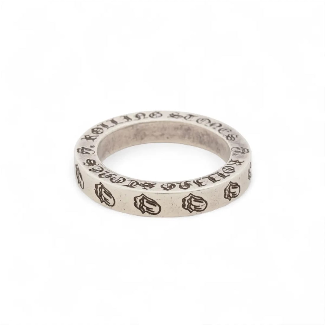 CHROME HEARTS SPACERS LIP AND TAN RING 925: Chrome Hearts spacers lip and tan Ring 925 Brand: Chrome Hearts Type: Ring Material: 925 Color: Not Specified Size: 5.75 - 6 US Accessories: None Accessories Notice: When purchasing pre-ow