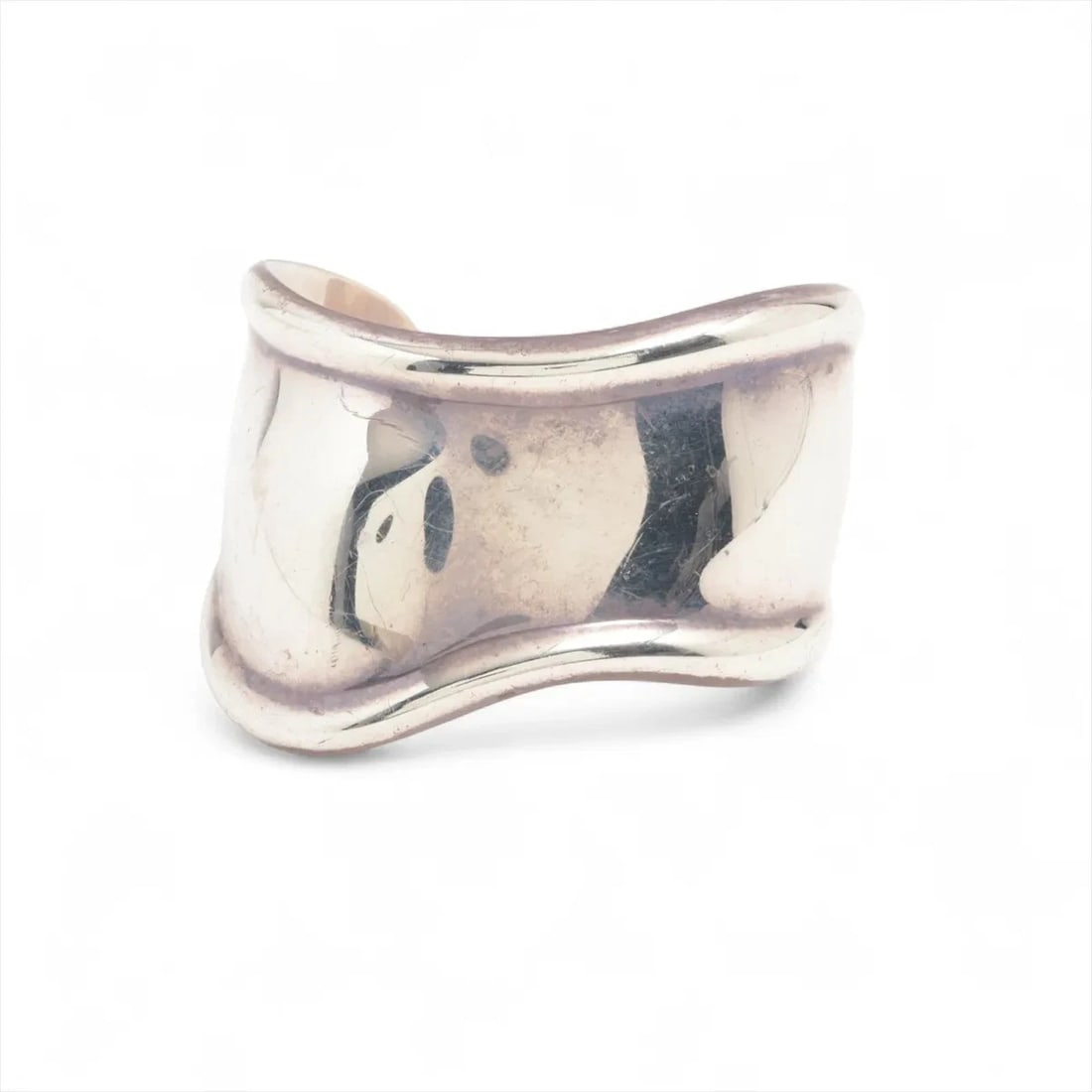 TIFFANY ELSA PERETTI BONE CUFF BANGLE 925 SILVER (1 of 2)