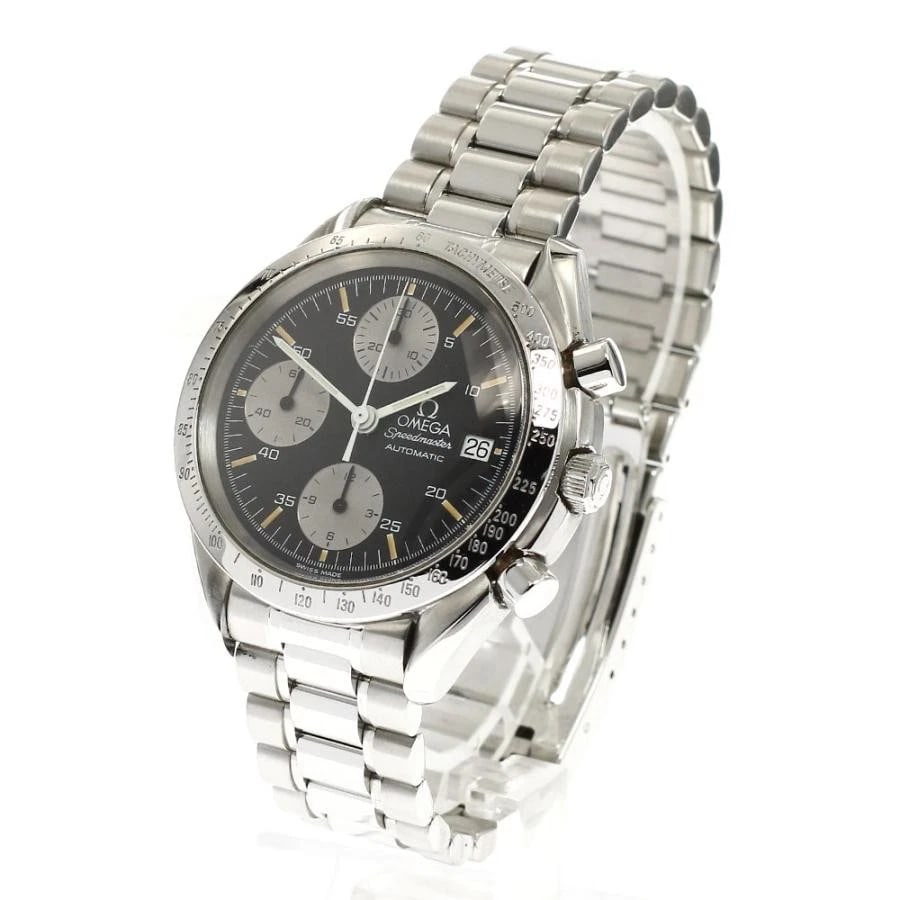 OMEGA SPEEDMASTER SS BLACK/SILVER AUTOMATIC CHRONOGRAPH DATE (1 of 6)