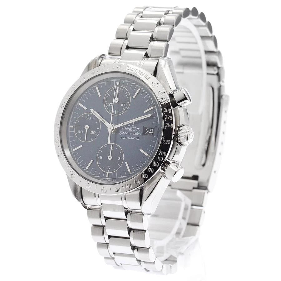OMEGA SPEEDMASTER SS NAVY DIAL AUTOMATIC CHRONOGRAPH DATE (1 of 5)