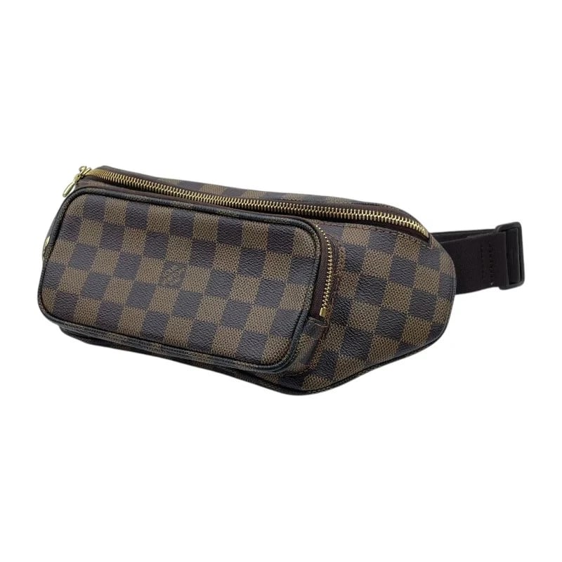 LOUIS VUITTON MELVILLE BUM BAG DAMIER BROWN BODY BAG: LOUIS VUITTON Melville Bum Bag Damier Brown Body Bag Brand: LOUIS VUITTON Type: Handbag Material: Damier Color: Brown Size: Dimensions: W32cm × H15cm × D5cm . Accessories: None Accessories
