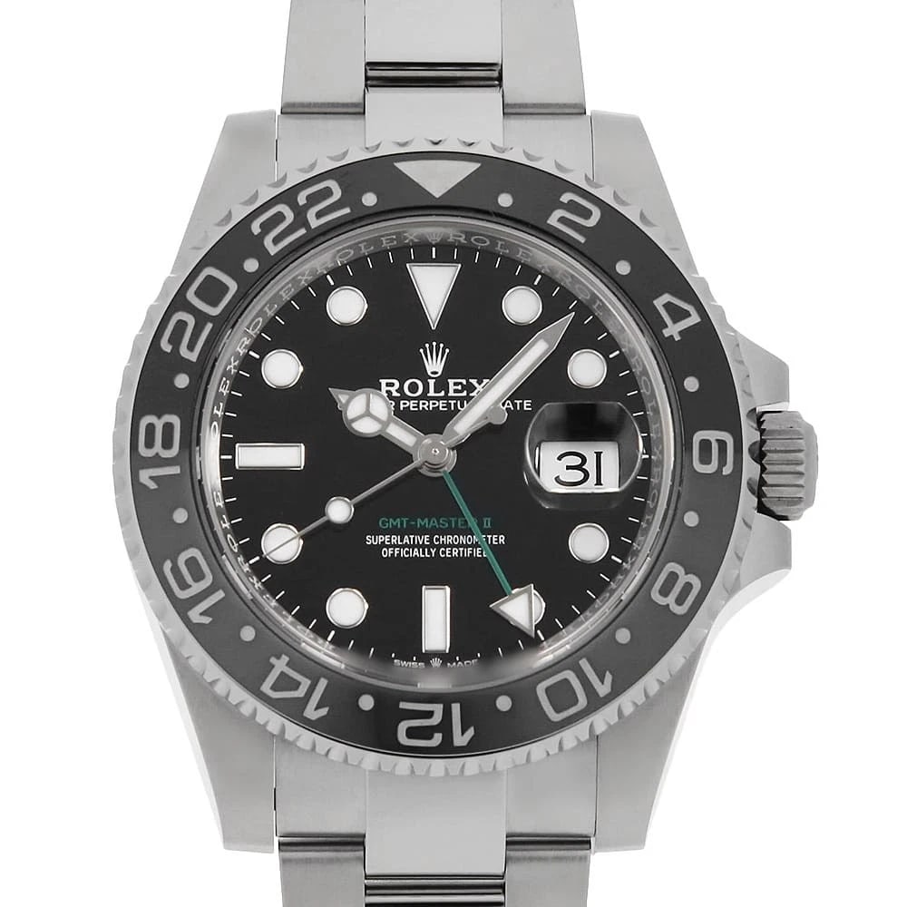 ROLEX GMT MASTER II BLACK OYSTER BRACELET (1 of 7)
