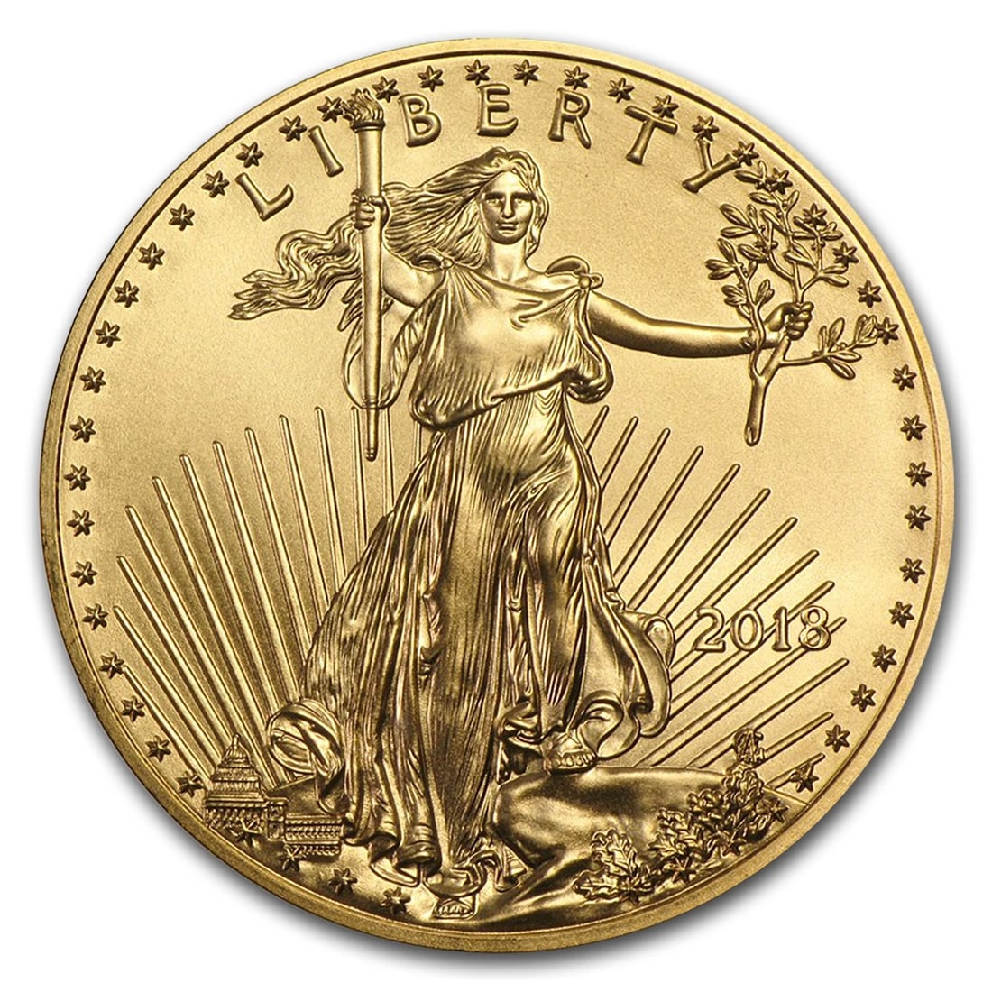 2018 1 OZ AMERICAN GOLD EAGLE (1 of 2)