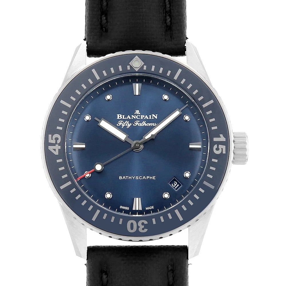 BLANCPAIN FATHOMS BATIS CALFSKIN (1 of 4)