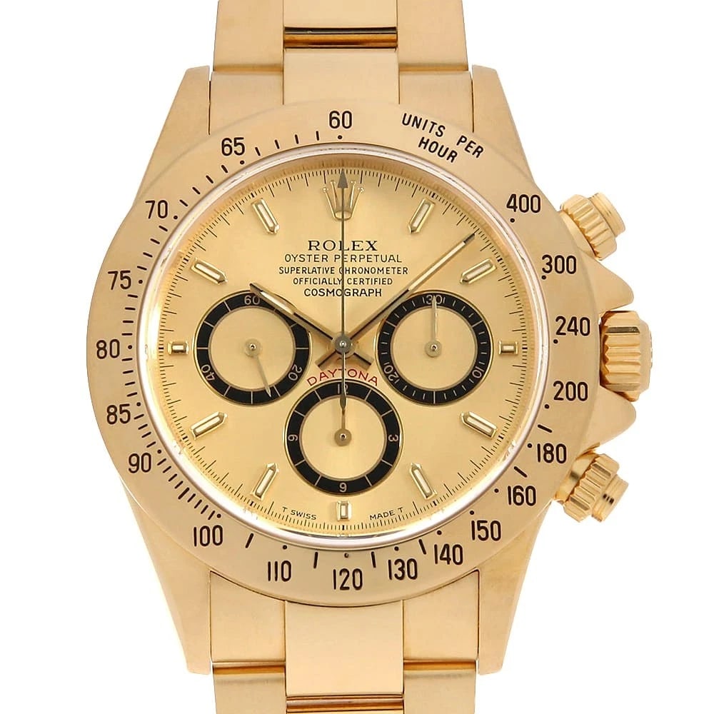 ROLEX COSMOGRAPH DAYTONA CHAMPAGNE ALL TRITIUM SINGLE BUCKLE (1 of 5)