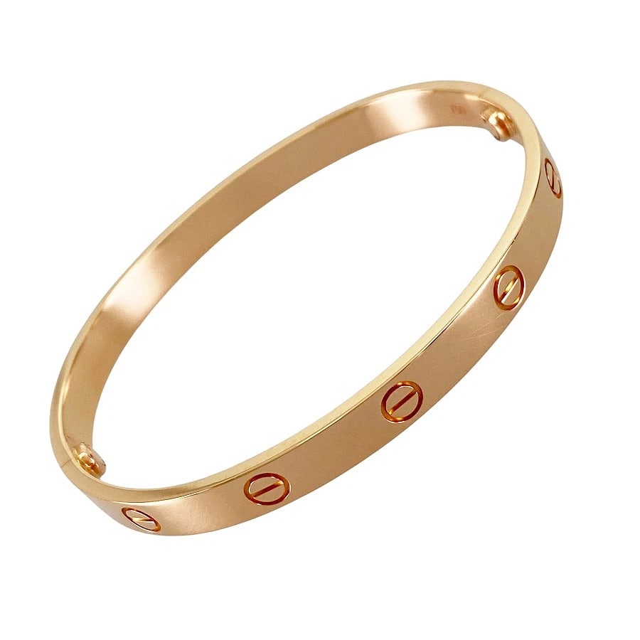 CARTIER LOVE ROSE GOLD BRACELET (1 of 4)