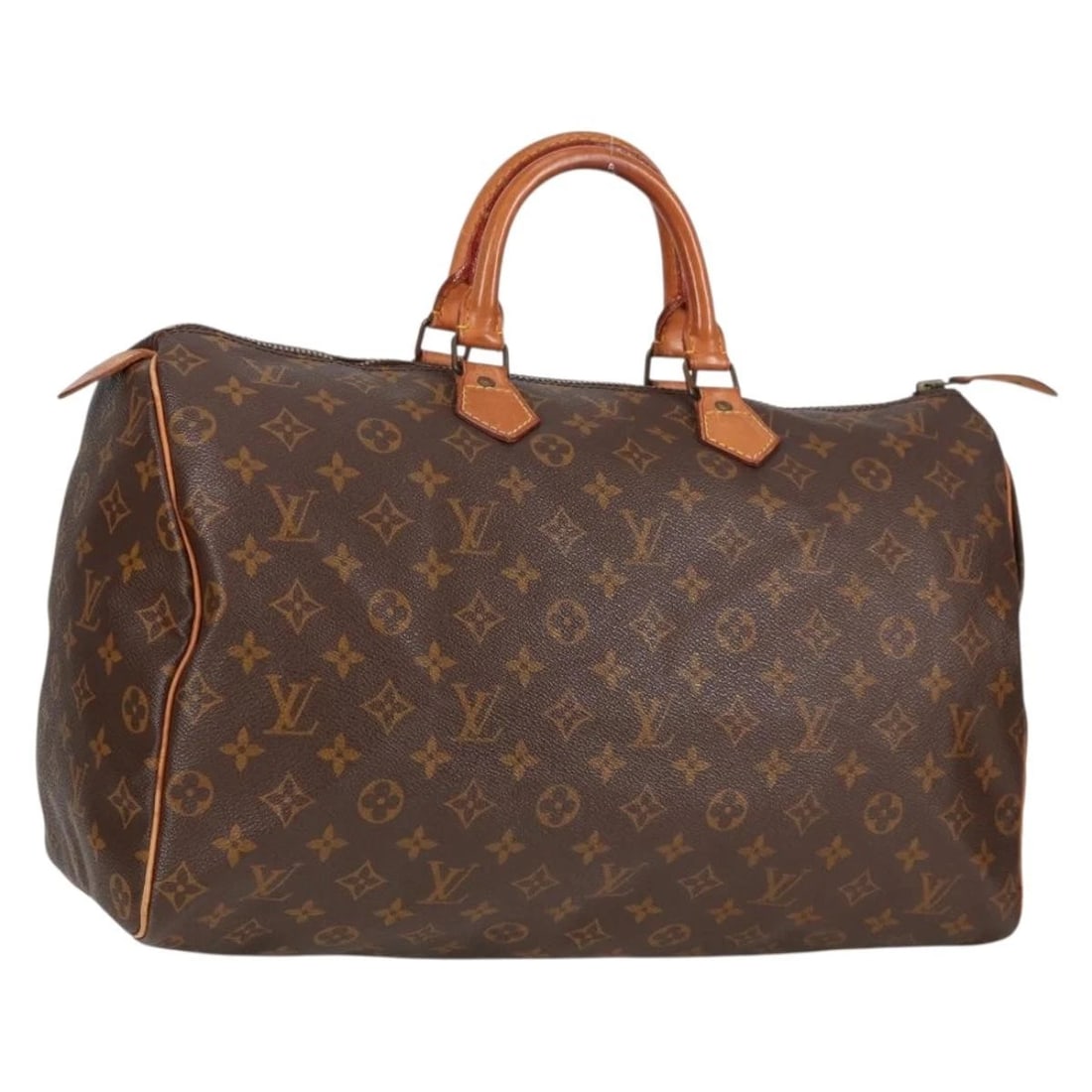 LOUIS VUITTON MONOGRAM SPEEDY 40 HAND BAG: LOUIS VUITTON Monogram Speedy 40 Hand Bag Brand: LOUIS VUITTON Type: Hand Bag Material: Monogram Canvas Color: Monogram Size: W15.7 x H9.8 x D7.5inch(Approx) Accessories: None Accessories