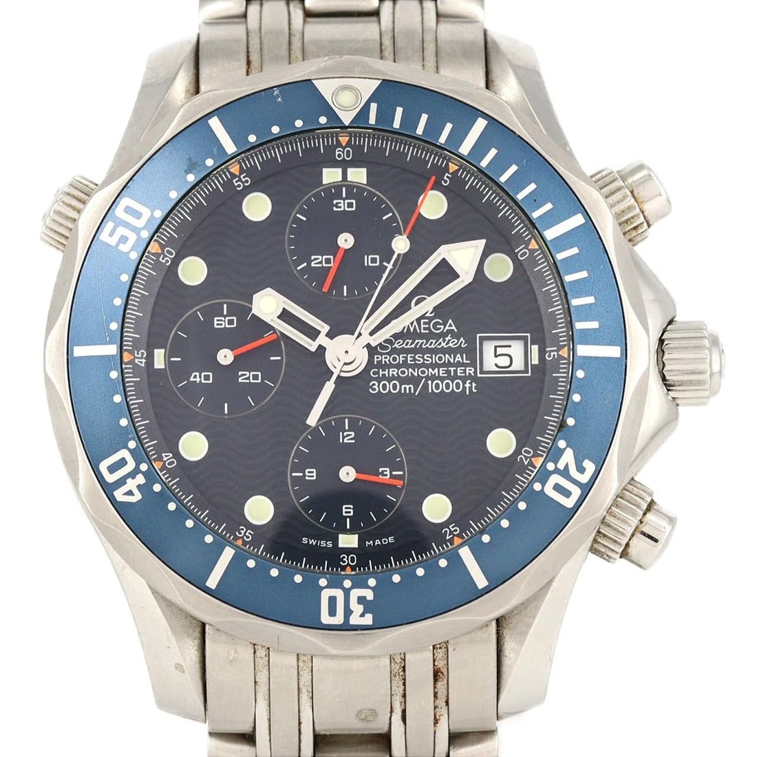 OMEGA SEAMASTER PRO CHRONOGRAPH SS AUTOMATIC WATCH (1 of 6)