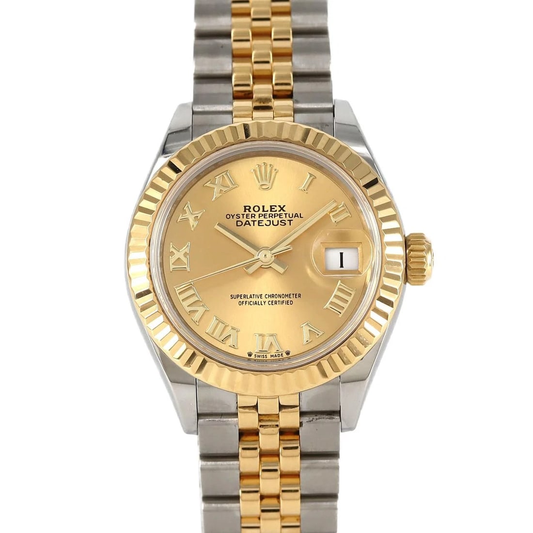 ROLEX DATEJUST SSXYG AUTOMATIC WATCH (1 of 5)