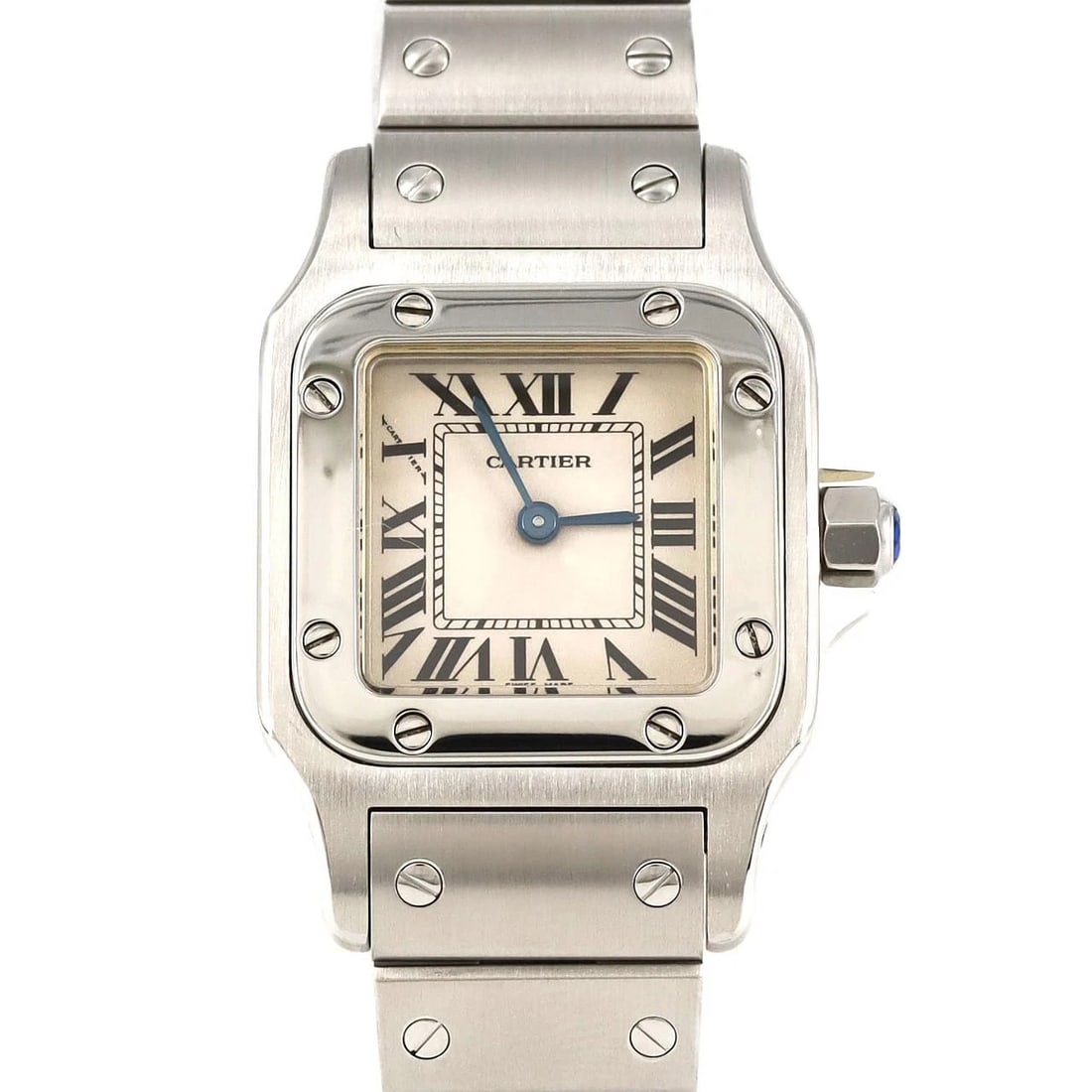 CARTIER SANTOS GARBE SS QUARTZ WATCH (1 of 5)