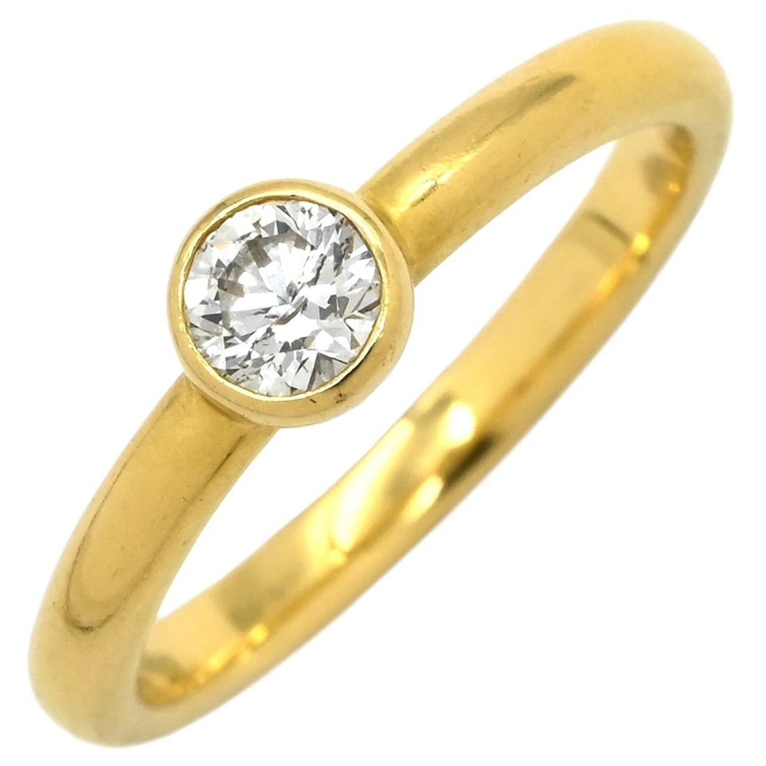 RING 18K YELLOW GOLD DIAMOND YELLOW GOLD (1 of 3)