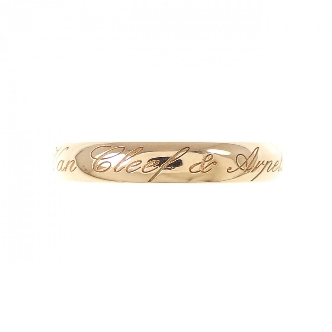 VAN CLEEF & ARPELS SENIOR TULLE RING: Van Cleef & Arpels Senior Tulle Ring Brand: Van Cleef & Arpels Type: Ring Material: 750 Pink Gold, Color: Pink Gold Size: 4.5-5 (US size) Accessories: None Accessories Notice: When purchas