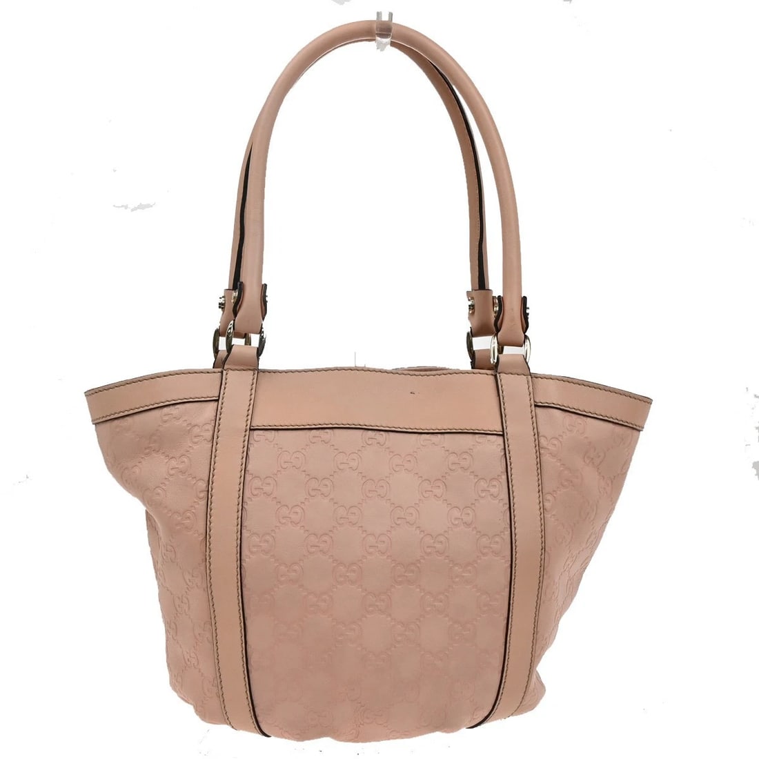 GUCCI LOGO GG GUCCISSIMA ABBEY SHOULDER HAND BAG LEATHER PINK: GUCCI Logo GG Guccissima Abbey Shoulder Hand Bag Leather Pink Brand: Gucci Type: Shoulder Hand Bag Material: Leather Color: Pink Size: W 7.9 x H 7.9 x D 3.9 " (approx.) HANDLE DROP ( inch /cm ) 7.9 "/