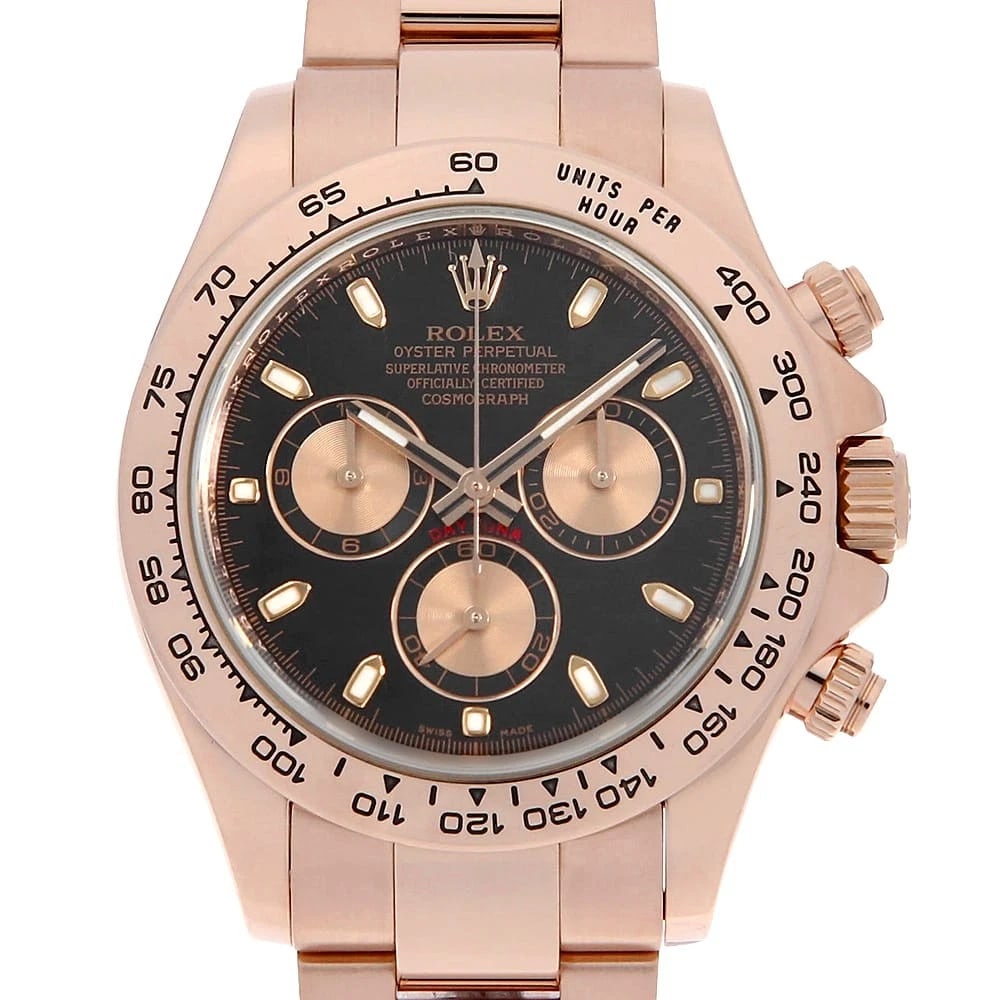 ROLEX COSMOGRAPH DAYTONA BLACK X PINK WATCH (1 of 8)