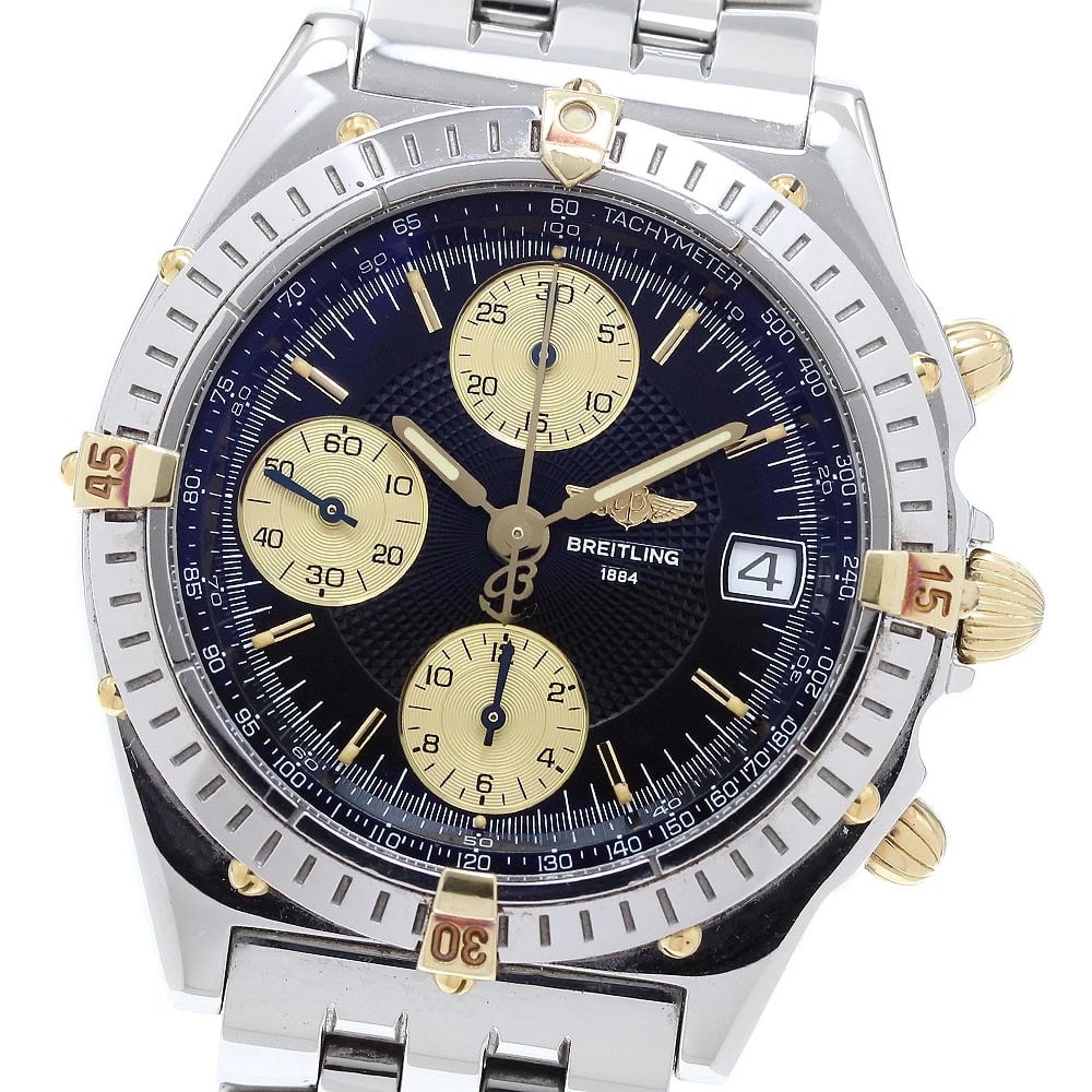 BREITLING CHRONOMAT BIKORO DATE AUTOMATIC WATCH: BREITLING Chronomat Bikoro Date Automatic Watch Brand: BREITLING Type: Wristwatch Material: Band Material Stainless Steel, Case Material Stainless Steel/YG Color: Band Color Silver, Case Color Silv