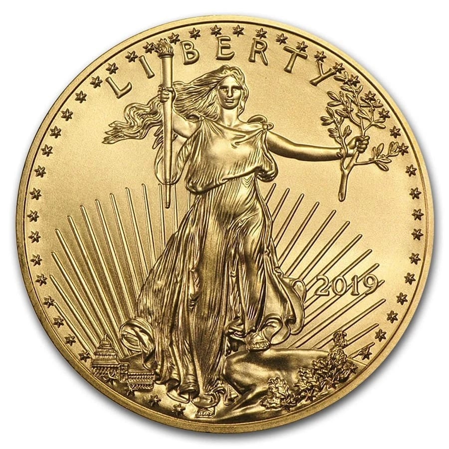 2019 1 OZ AMERICAN GOLD EAGLE (1 of 2)
