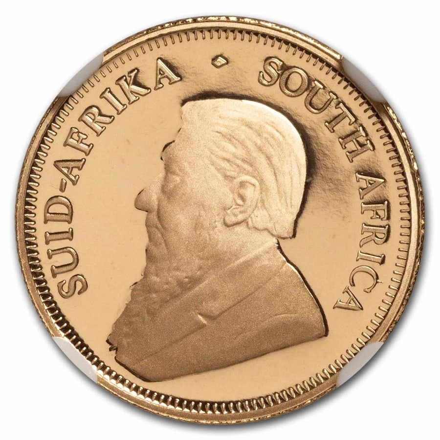 2009 SOUTH AFRICA 1/10 OZ GOLD KRUGERRAND PF-69 (1 of 2)