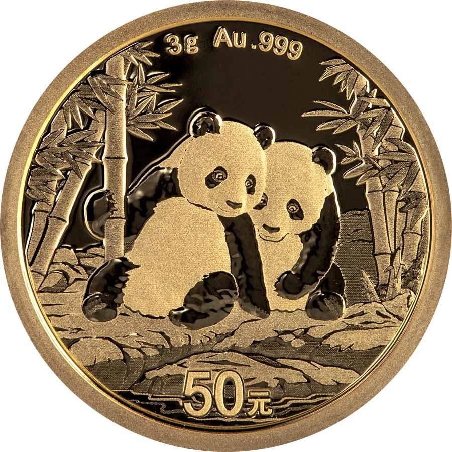 2026 CHINA 3 GRAM GOLD PANDA BU (1 of 2)