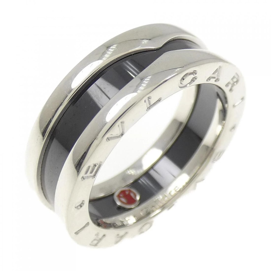 BVLGARI SAVE THE CHILDREN RING: BVLGARI Save the Children Ring Brand: BVLGARI Type: Ring Material: 925 Silver ceramic, Main Stone (Resin) Color: Silver Size: 6-6.5 (US size) Accessories: None Accessories Notice: When pur