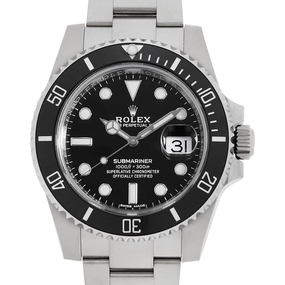 ROLEX SUBMARINER DATE BLACKWATCH WATCH (1 of 7)