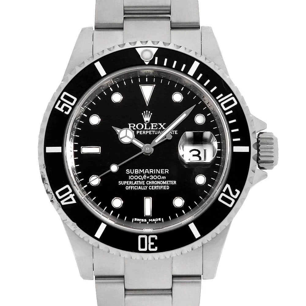 ROLEX SUBMARINER DATE BLACK WATCH (1 of 7)