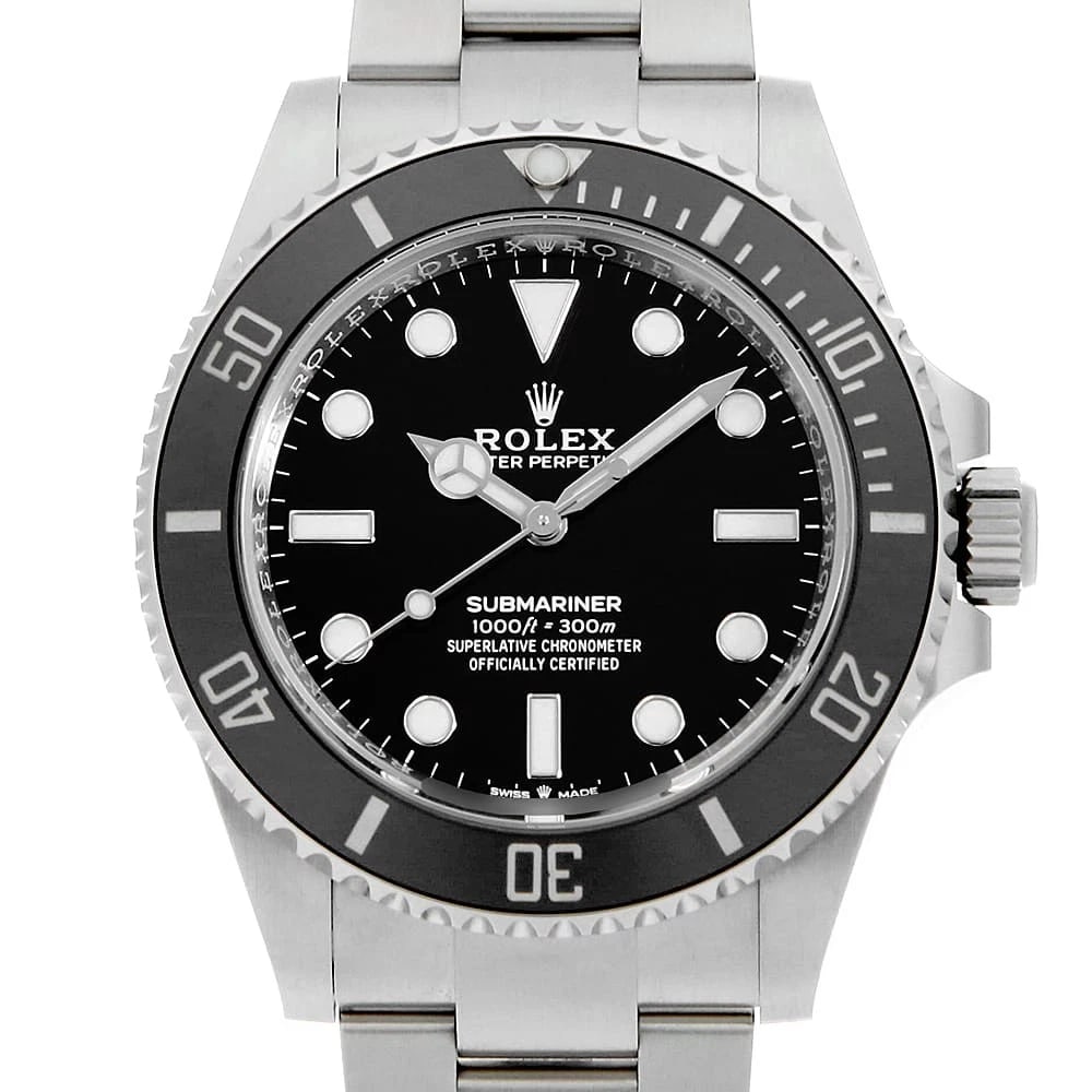 ROLEX SUBMARINER NO DATE BLACK WATCH (1 of 7)