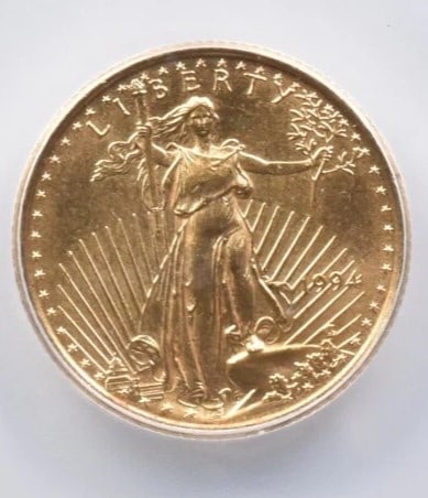 1994 $10 AMERICAN GOLD EAGLE (1 of 2)