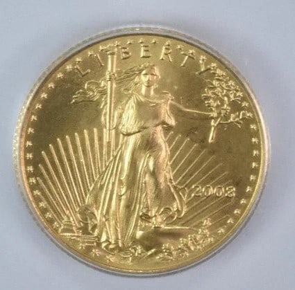 2003 $10 AMERICAN GOLD EAGLE (1 of 2)