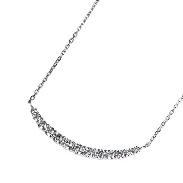 PT900/PT850 DIAMOND PENDANT NECKLACE: Pt900/pt850 Diamond Pendant Necklace Brand: None Type: pendant necklace Material: Pt850 Main Stone Natural Color: None Size: Necklace: Chain Length ?48.5 Length/Width/Diameter 2.7
