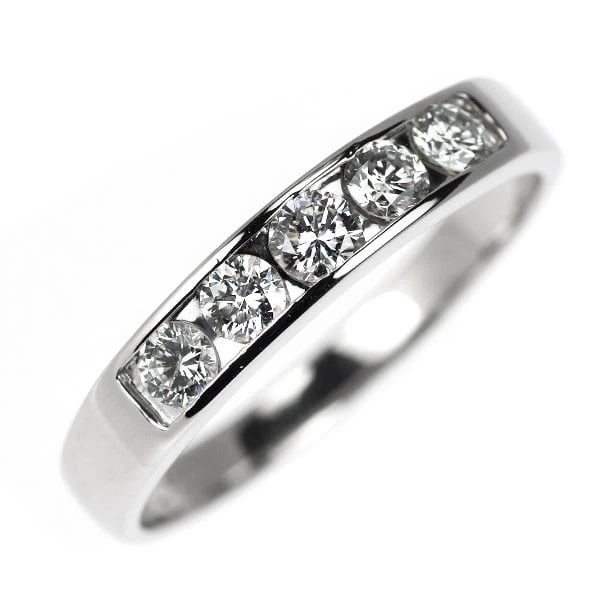 PT900 DIAMOND RING ONE LETTER: Pt900 diamond ring one letter Brand: None Type: rings Material: Pt900 Main Stone Natural Color: None Size: 7.5 US Accessories: None Accessories Notice: When purchasing pre-owned goods, ple