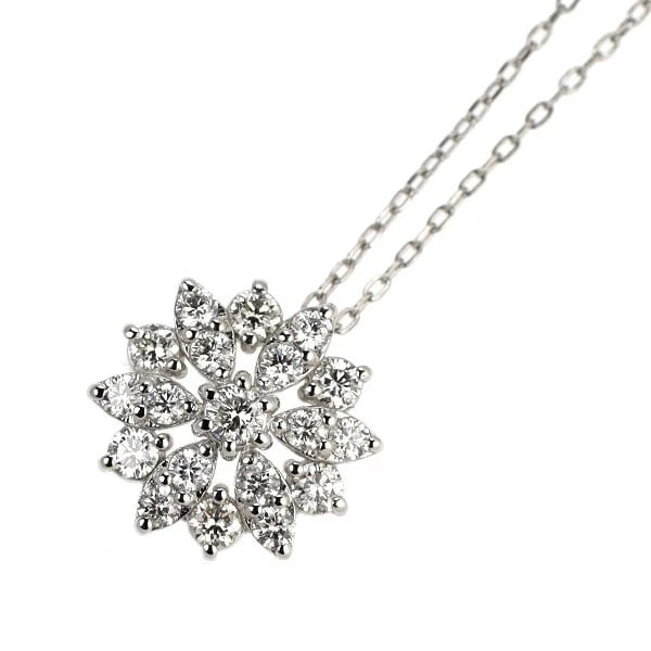 PT950/PT850 DIAMOND PENDANT NECKLACE: Pt950/pt850 Diamond Pendant Necklace Brand: None Type: pendant necklace Material: Pt850 Main Stone Natural Color: None Size: Necklace: Chain Length ?45.5 Length/Width/Diameter 11.6