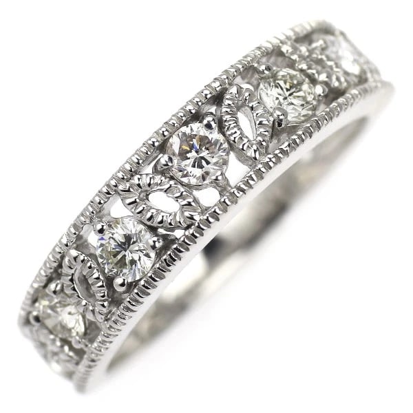 K18WG DIAMOND RING 0.40CT: K18WG diamond ring 0.40ct Brand: None Type: rings Material: K18WG Main Stone Natural Color: None Size: 5.5 - 5.75 US Accessories: None Accessories Notice: When purchasing pre-owned goods,