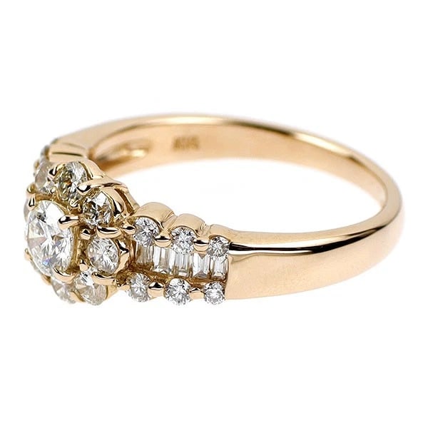 K18PG DIAMOND RING - 2