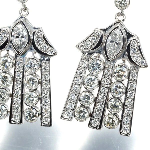 DIAMOND DROP EARRINGS - 3