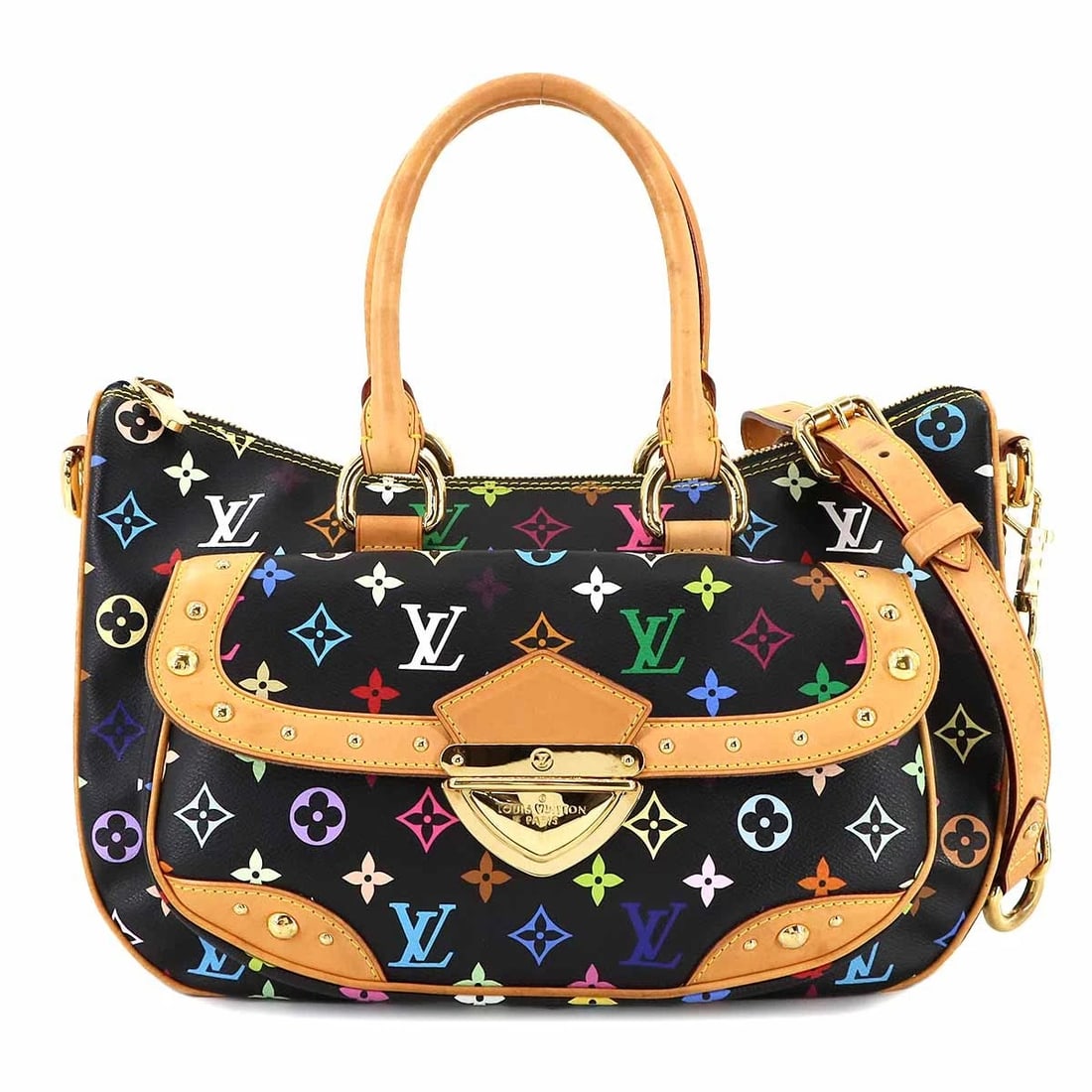 LOUIS VUITTON MONOGRAM MULTI COLOR RITA HAND SHOULDER BAG (1 of 6)
