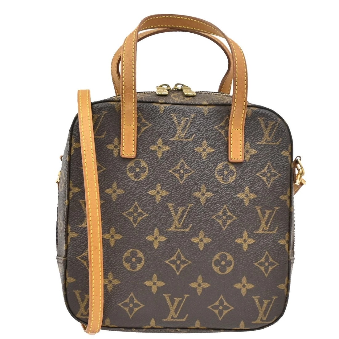 LOUIS VUITTON SPONTINI 2WAY SHOULDER HAND BAG MONOGRAM (1 of 9)