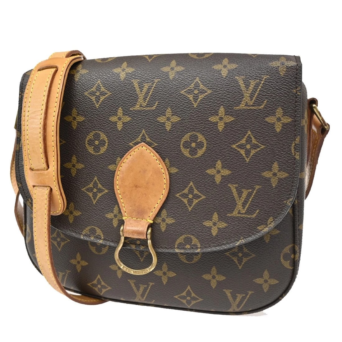 LOUIS VUITTON SAINT CLOUD GM SHOULDER BAG MONOGRAM LEATHER (1 of 8)