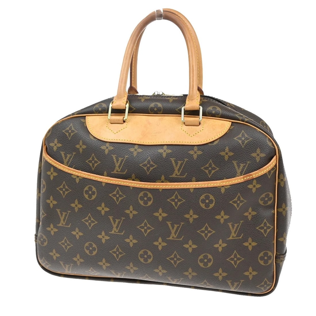 LOUIS VUITTON LV LOGO DEAUVILLE HAND BAG MONOGRAM (1 of 10)