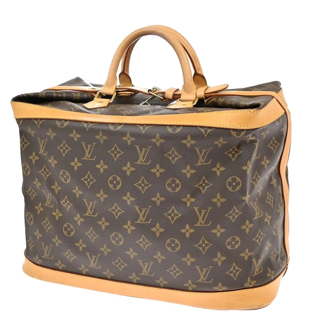 LOUIS VUITTON TRAVEL HAND CRUISER BAG 40 MONOGRAM LEATHER BROWN (1 of 9)