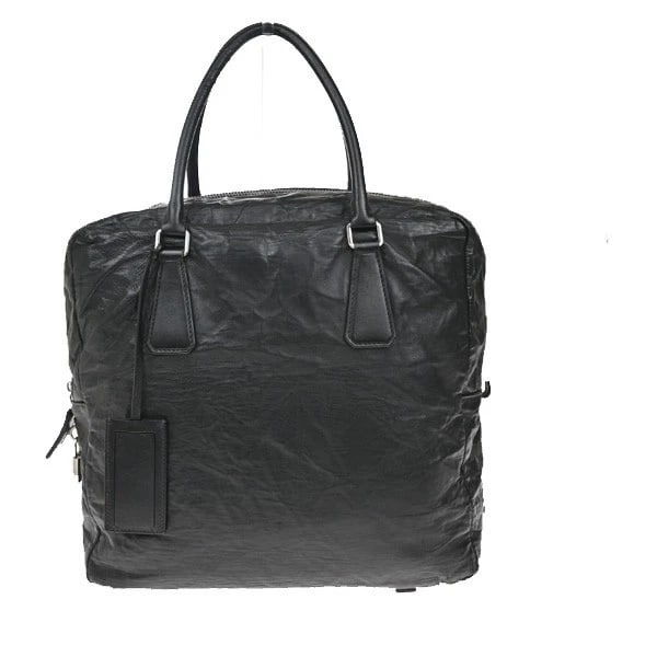 PRADA MILANO LOGO BUSINESS SHOULDER HAND TOTE BAG (1 of 9)