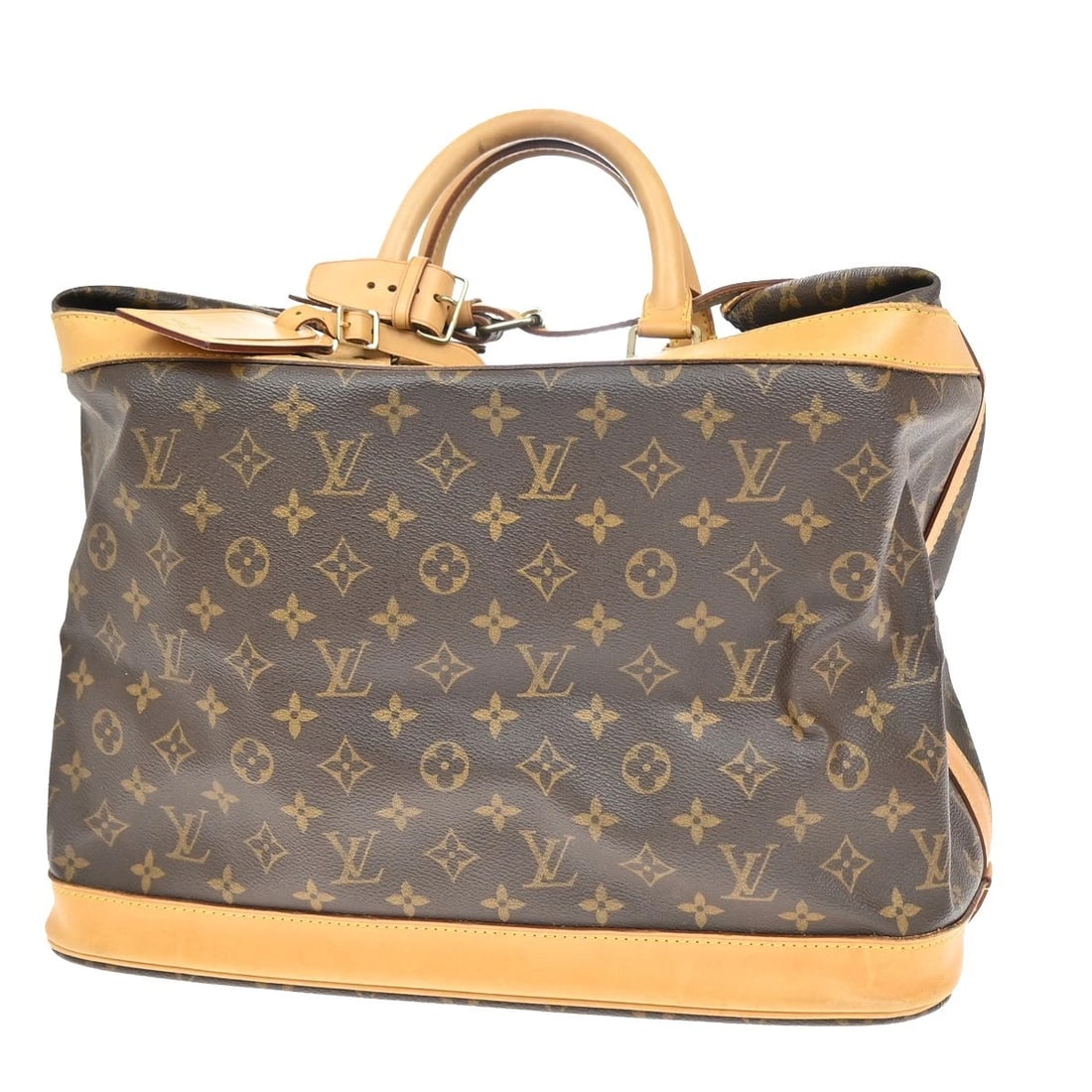 LOUIS VUITTON TRAVEL HAND CRUISER BAG 40 MONOGRAM LEATHER BROWN (1 of 12)