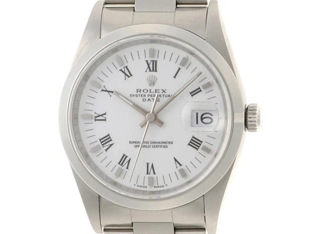 ROLEX PERPETUAL WATCH: ROLEX Perpetual Watch Brand: ROLEX Type: Wrist watch Material: Band Material None, Case Material [ Material ] SS Color: Dial Color None Size: Case size 34mm (excluding crown) [ Arm circumference s