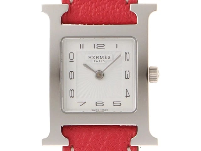 HERMES H WATCH SQUARE QUARTZ WATCH (1 of 5)