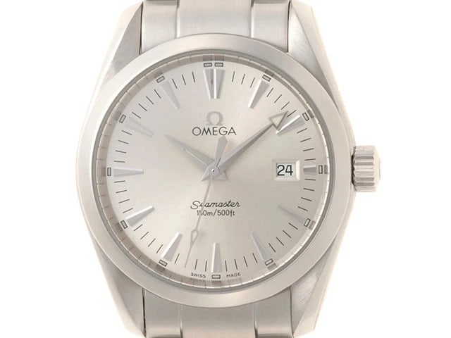 OMEGA SEAMASTER AQUA TERRA QUARTZ WATCH: OMEGA Seamaster Aqua Terra Quartz Watch Brand: OMEGA Type: Wrist watch Material: Band Material None, Case Material [ Material ] SS Color: Dial Color None Size: Case size 36.2mm [ Arm circumference